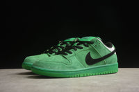 Nike SB dunk low cartoon power little police green shoes