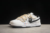 Nike SB dunk low retro black and white shoes
