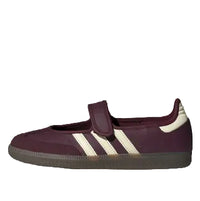 Adidas Samba Jane Maroon-Cream White-Gold Met