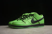 Nike SB dunk low the powerpuff girls green shoes