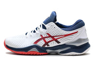 Asics Court FF 2 Novak White Mako Blue