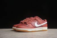 Nike SB dunk low brick red shoes