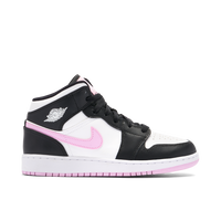 AIR JORDAN 1 MID GS WHITE BLACK LIGHT ARCTIC PINK
