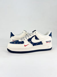 nike airforce1 low Navy balanciaga