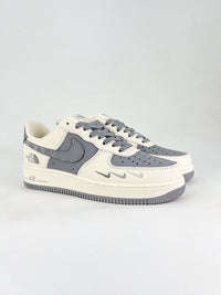 nike airforce1 low north face grey