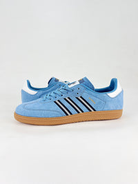 Adidas samba blue stripes