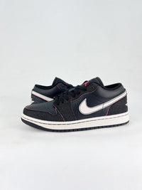 Nike air Jordan 1 low black jeans