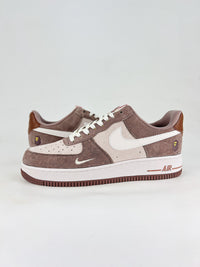 nike airforce1 low mocha brown