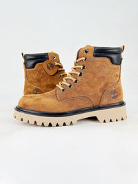 timberland brown suede high