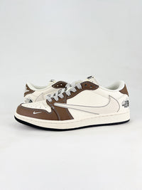 Nike air Jordan 1 low north face brown