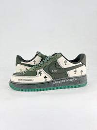 nike airforce1 low green cross