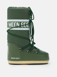moon boots high olive green