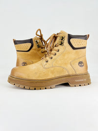 timberland high camel and black