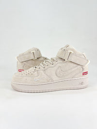 nike airforce1 mid beige