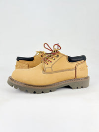 Trimberland x cat low camel