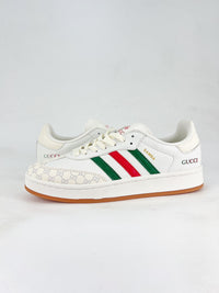 Adidas gazelle white Gucci