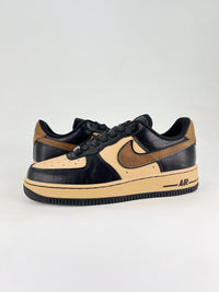nike airforce1 low black and yellow