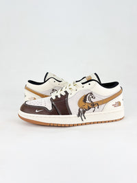 Nike air Jordan 1 low stussy X north face
