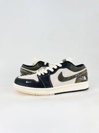 Nike air Jordan 1 low north face jungle