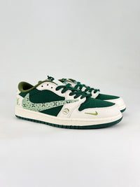 Nike air Jordan 1 low LV dark green