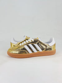 Adidas samba gold metallic Gucci