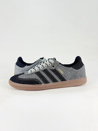 Adidas samba dark jeans and grey