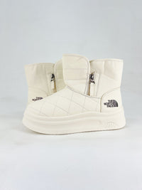 the north face white boots